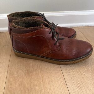 Johnston & Murphy Dark Brown Chukka Boots